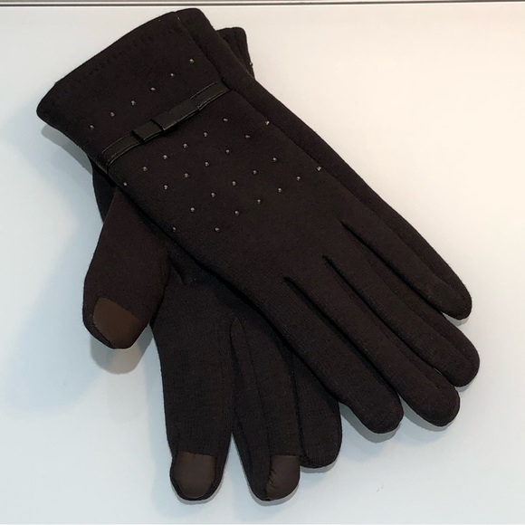 Accessories - Touch Gloves Brown